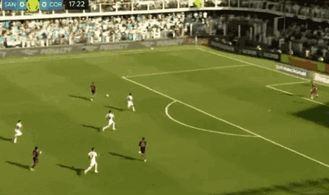 世界杯手机观看软件-半场：桑托斯1-1科林蒂安，内马尔助攻，巴博萨破门